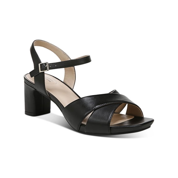 Giani Bernini Womens ZUMMAA Leather Adjustable Ankle Strap Pumps