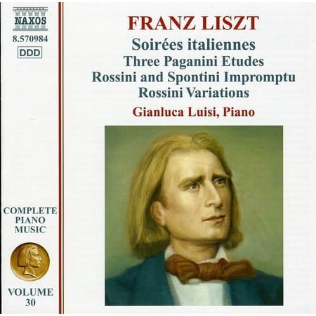 Gianluca Luisi - Complete Piano Music: Soirees Italiennes 30 - Music & Performance - CD