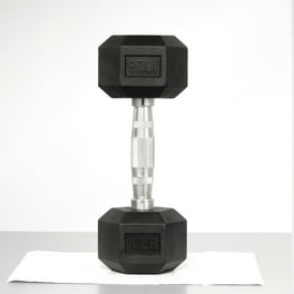Rubber Coated Hex Cap Dumbbell 10 Lb Rubber Hex Dumbbells Cap