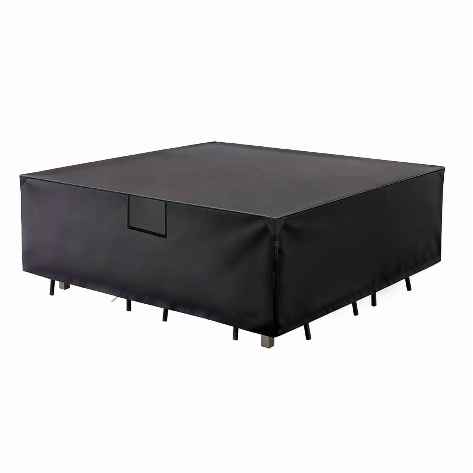 Gianna 110 Inch Heavy Duty Rectangular Patio Furniture Cover - 600D Waterproof Outdoor Sofa & Rectangular Furniture Set