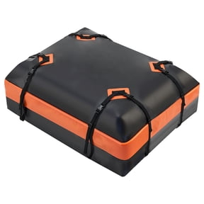 Gianna 15 Cu Ft Waterproof Rooftop Cargo Carrier Roof Bag with Door Hooks