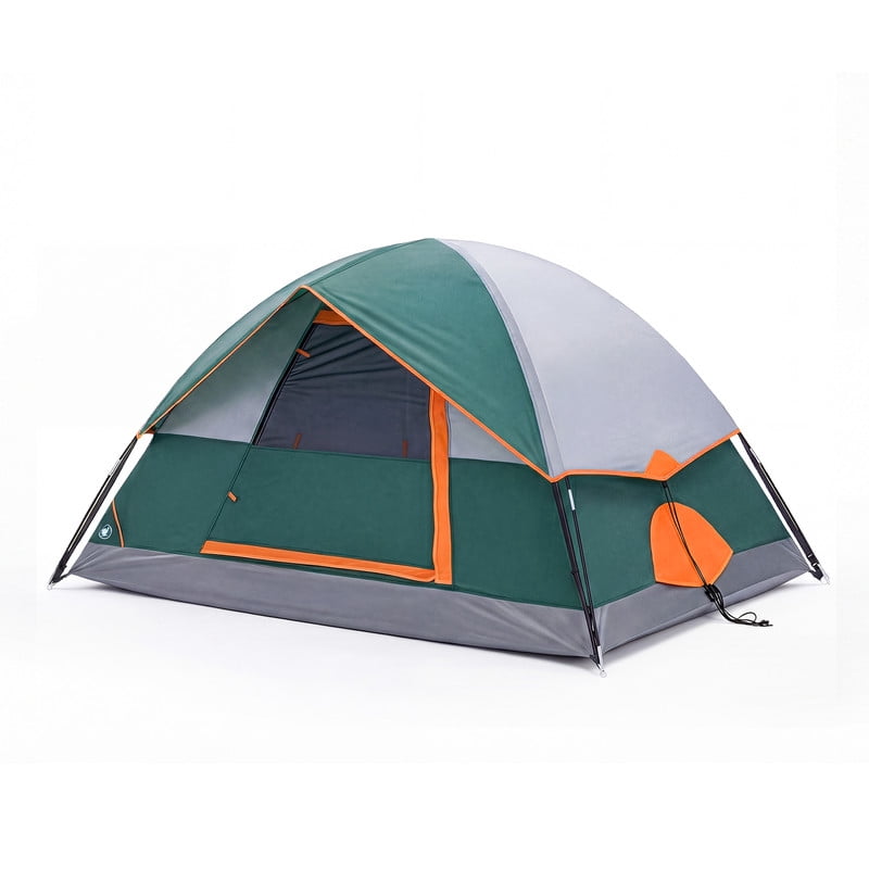 Gianna 2 Person Waterproof Camping Tent with Rainfly, Easy Setup