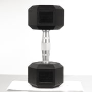 Gianna 20 lbs Hex Dumbbells with Rubber Coated, Hand Weights for Exercises and Fitness