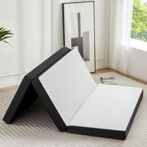 CONCETTA 3" Full Size Tri-Fold Memory Foam Mattress, Foldable Mattress