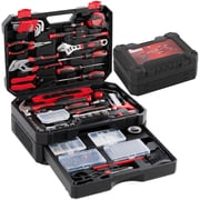 Gianna 330 Piece Home Repair Tool Kit, Toolbox Storage Case with Drawer