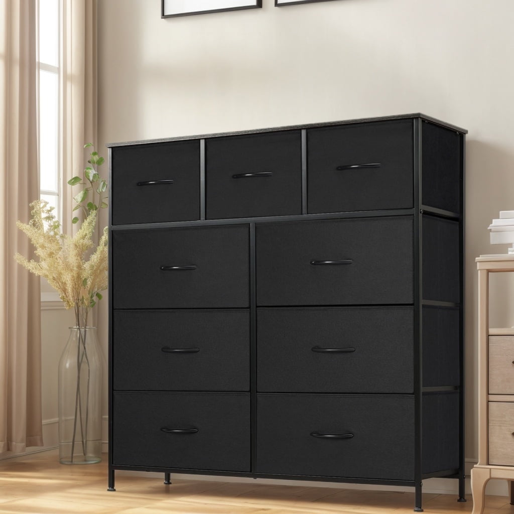 CONCETTA 9-Drawer Fabric Dresser, Perfect for Home, Office & Entryway ...