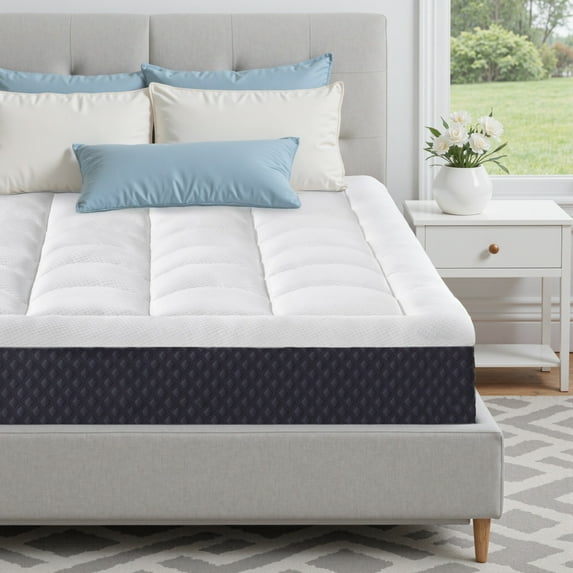 Gianna Memory Foam Mattress – Medium Firm, Breathable & Fiberglass-Free for Cool Sleep and Full-Body Support