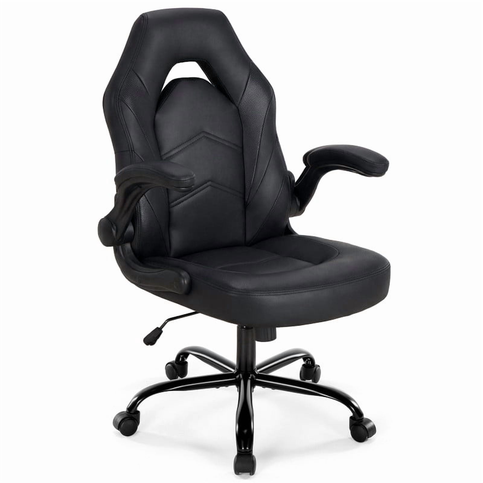 Gianna Ergonomic Computer Gaming Chair with Flip-up Armrest