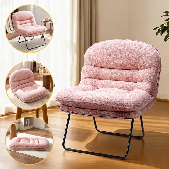 Gianna Foldable Living Room Chair, Portable Multi-Functional Floor Chair for Gaming, Reading, Lounging & Meditation, Ideal for Living Rooms, Bedrooms & Camping