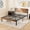 Brown, variant on CONCETTA Full Size Bed Frame with Headboard, Solid and Stable, Noise Free, No Box Spring Needed, Easy Assembly