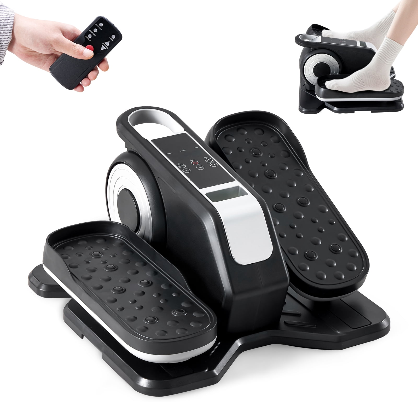Gianna Portable Under‑Desk Elliptical Machine with Remote, 12