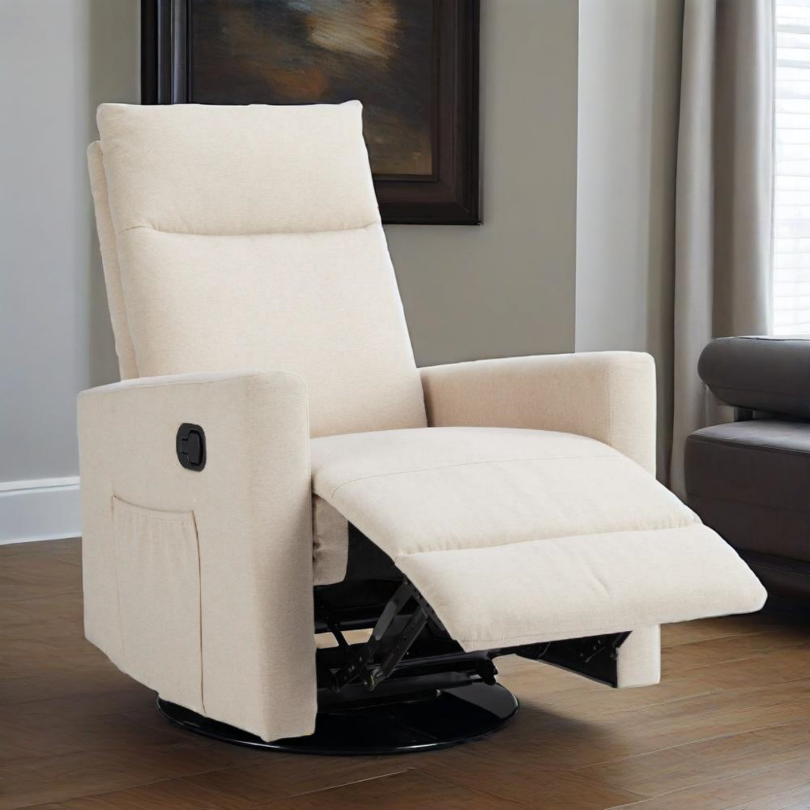 MCQ Swivel Recliner Chair, Glider Rocking Recliners for Living Room ...
