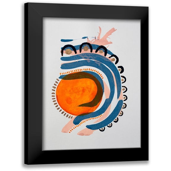 Gianni, Katie 12x14 Black Modern Framed Museum Art Print Titled - Weekend Car Rides