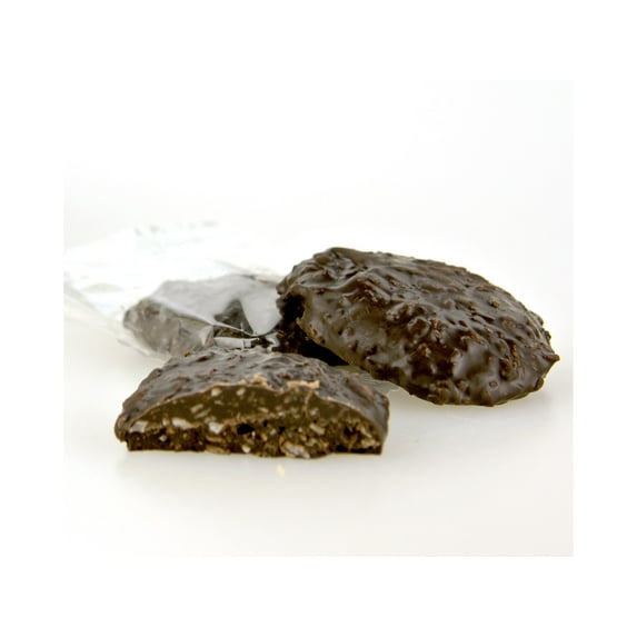 Giannios Candy Company Individually Wrapped Dark Chocolate Coconut Haystacks, Bulk 10 lb. Box
