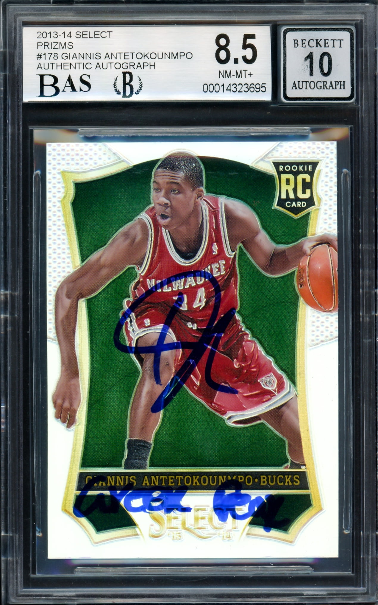 2013-14 PANINI SELECT RC GIANNIS ANTETOKOUNMPO ヤニス・アデトクンボ