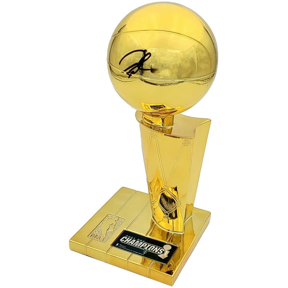 Giannis Antetokounmpo Autographed Fanatics Mini Trophy Milwaukee Bucks Beckett BAS QR 197448