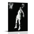 thumbnail image 1 of Giannis Antetokounmpo En Noir Et Blanc Painting Vintage Poster Picture Print Wall Art Poster Painting Canvas Posters Artworks Gift Room Aesthetic, 1 of 7