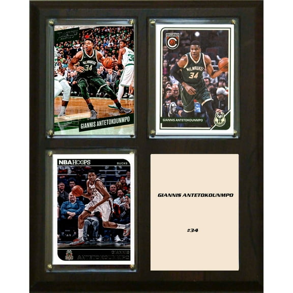 Giannis Antetokounmpo Milwaukee Bucks 8'' x 10'' Plaque