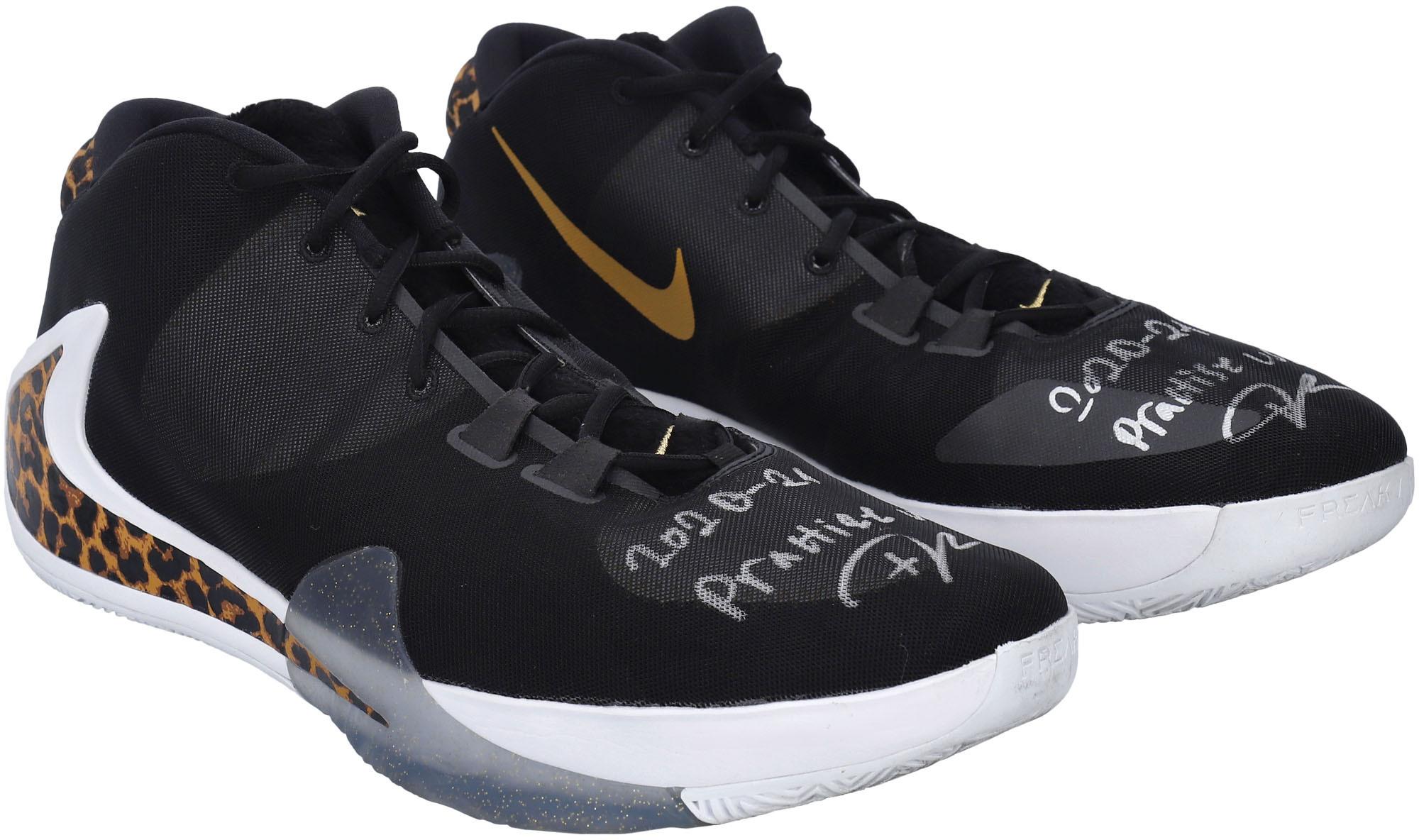 giannis antetokounmpo black shoes