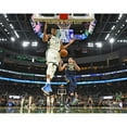 thumbnail image 1 of Giannis Antetokounmpo Milwaukee Bucks Unsigned Celebration vs. Indiana Pacers Photograph, 1 of 1