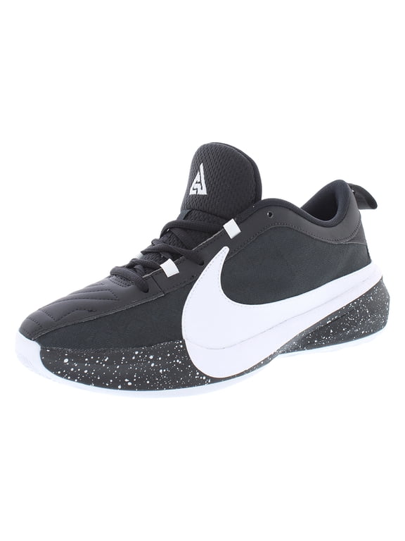 Freak 5 GS Boys Shoes Size 6.5, Color: Black/White/Metallic Silver