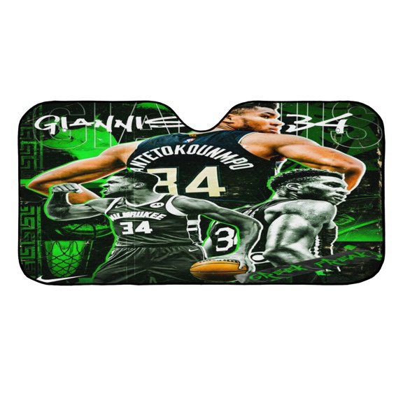 Giannis and Antetokounmpo Oxford Folding Storage Bin.8.3" x 10.2"