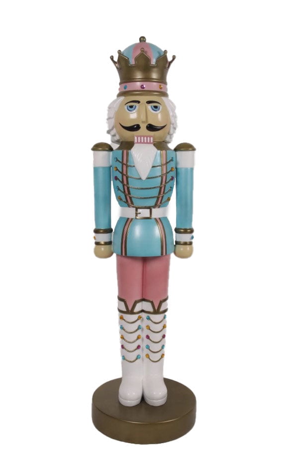 Giant 12ft Pastel Nutcracker Statue