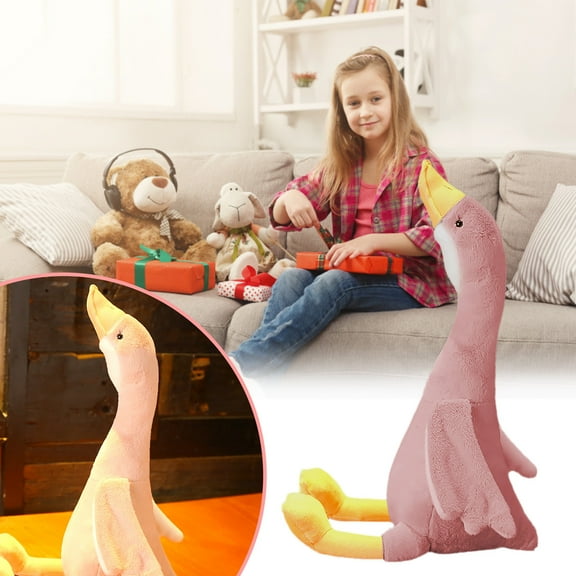 Soft Long Neck Animal Doll Toy for Kids Birthday Cute Stuffed Giraffe Toy 40cm Adorable for Children