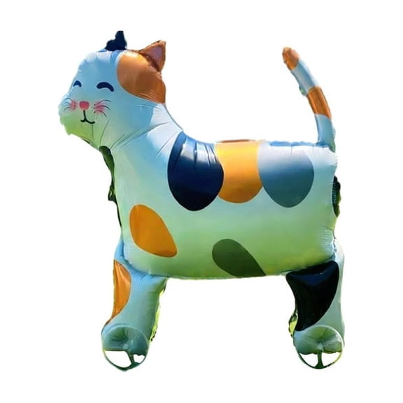 Giant 4D Animal Walking Balloons - Helium Free Pull Rope Toy for Kids Party Decoration