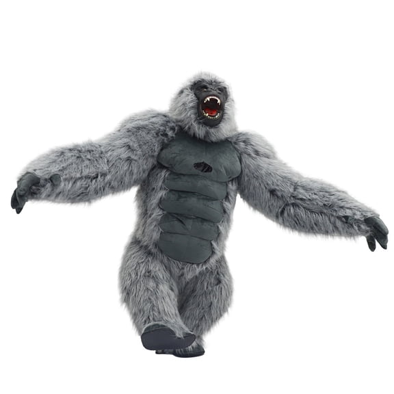 Giant 8.2ft Inflatable Gorilla Costume Blow up King Kong Costumes Mascot Funny Halloween Party Suit