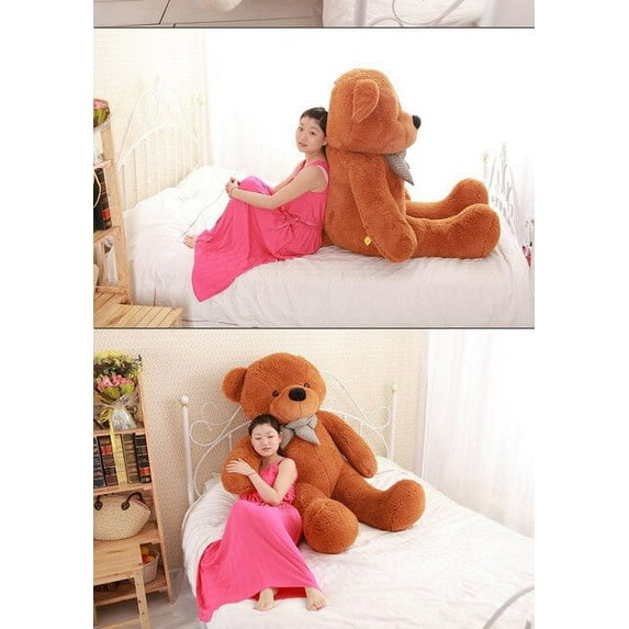 Giant 95CM Big Cute Plush Teddy Bear Huge Soft 100% Cotton Toy Gifts
