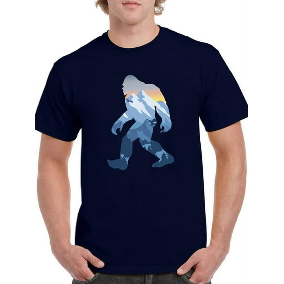 Giant Ape Landscape T-Shirt Men -Smartprints Designs, Male 3X-Large