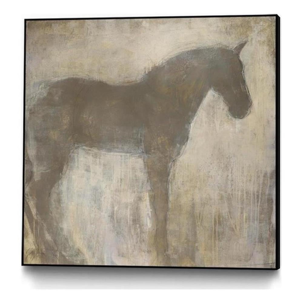 20 x 20 Inch Multicolor Framed Canvas Print