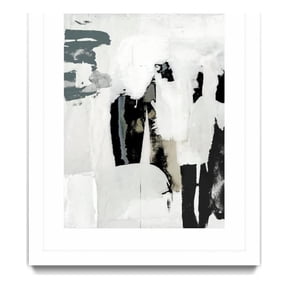 Giant Art 24x32 Broken Window I Matted and Framed in White