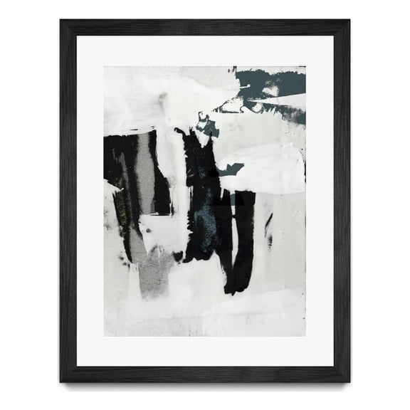 Giant Art 24x32 Broken Window II Matted and Framed in White