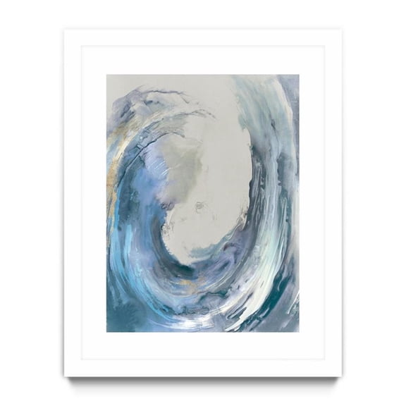 Giant Art 24x32 Water Collar Matted and Framed in White