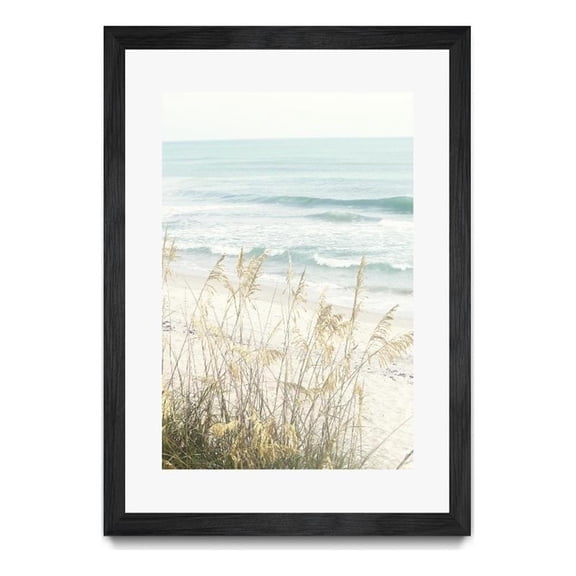 Giant Art 24x36 Beach Days Matted and Framed in Multi-Color