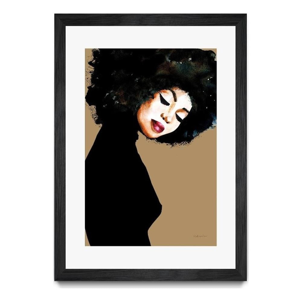 Giant Art 24x36 Soul Matted and Framed in Multi-Color