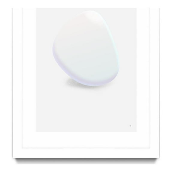 Giant Art 24x36 form02 Matted and Framed in White