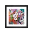 thumbnail image 1 of Giant Art 30x30 Flowers of the Sea 52 Matted and Framed in Pink, 1 of 3