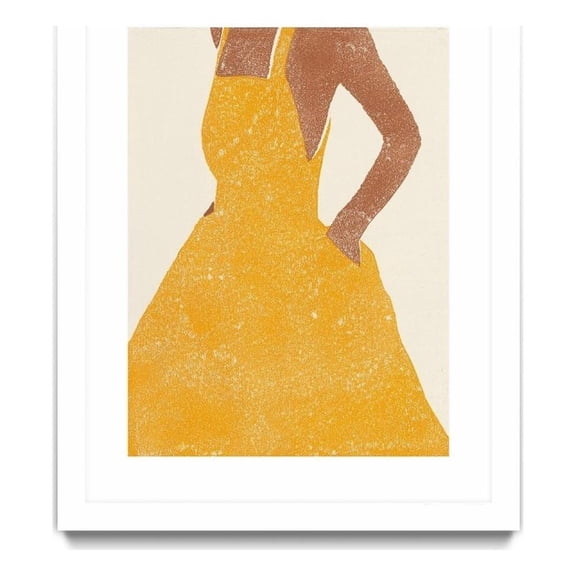 Giant Art 30x40 All Dressed Up II Matted and Framed in Multi-Color