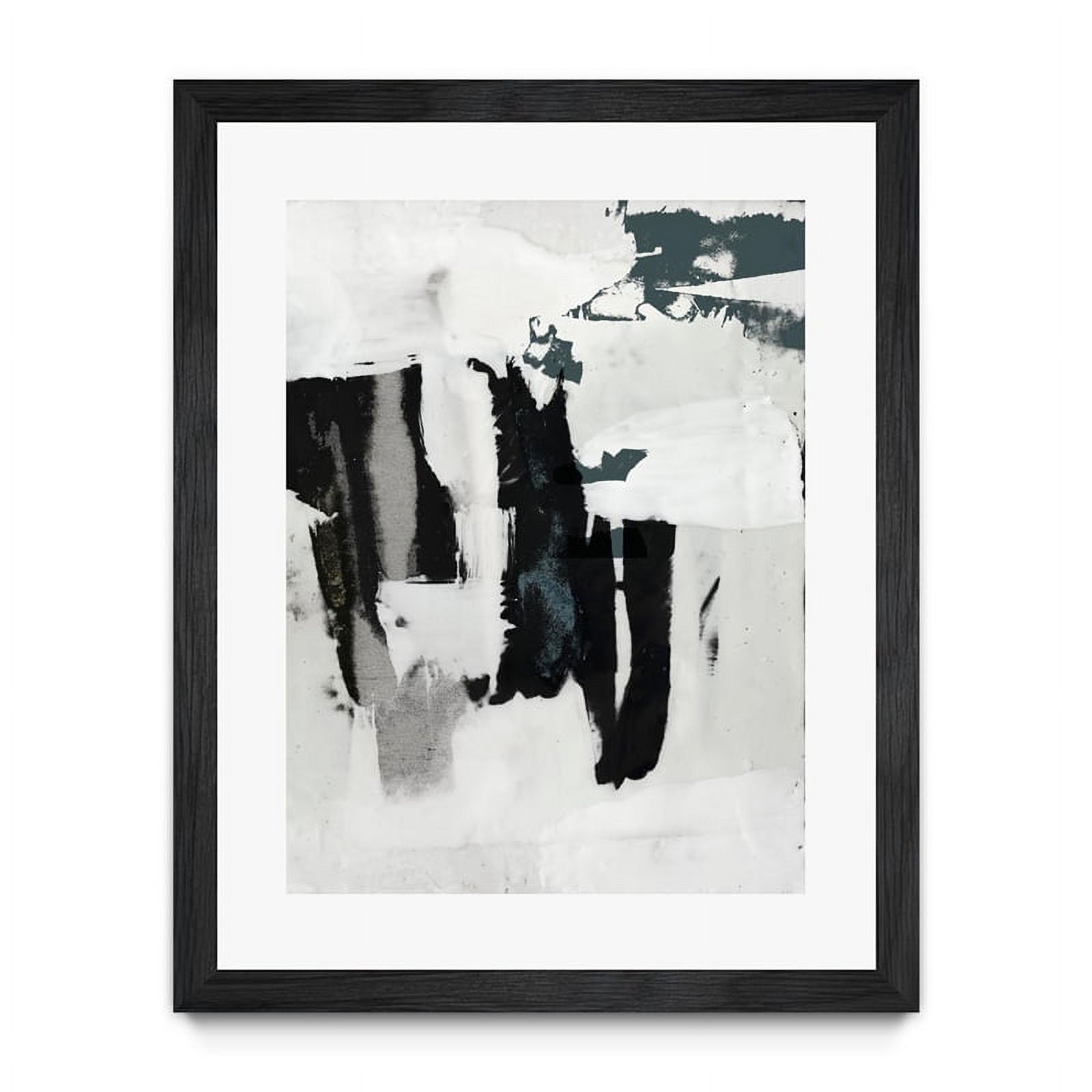 Giant Art 30x40 Broken Window II Matted and Framed in White