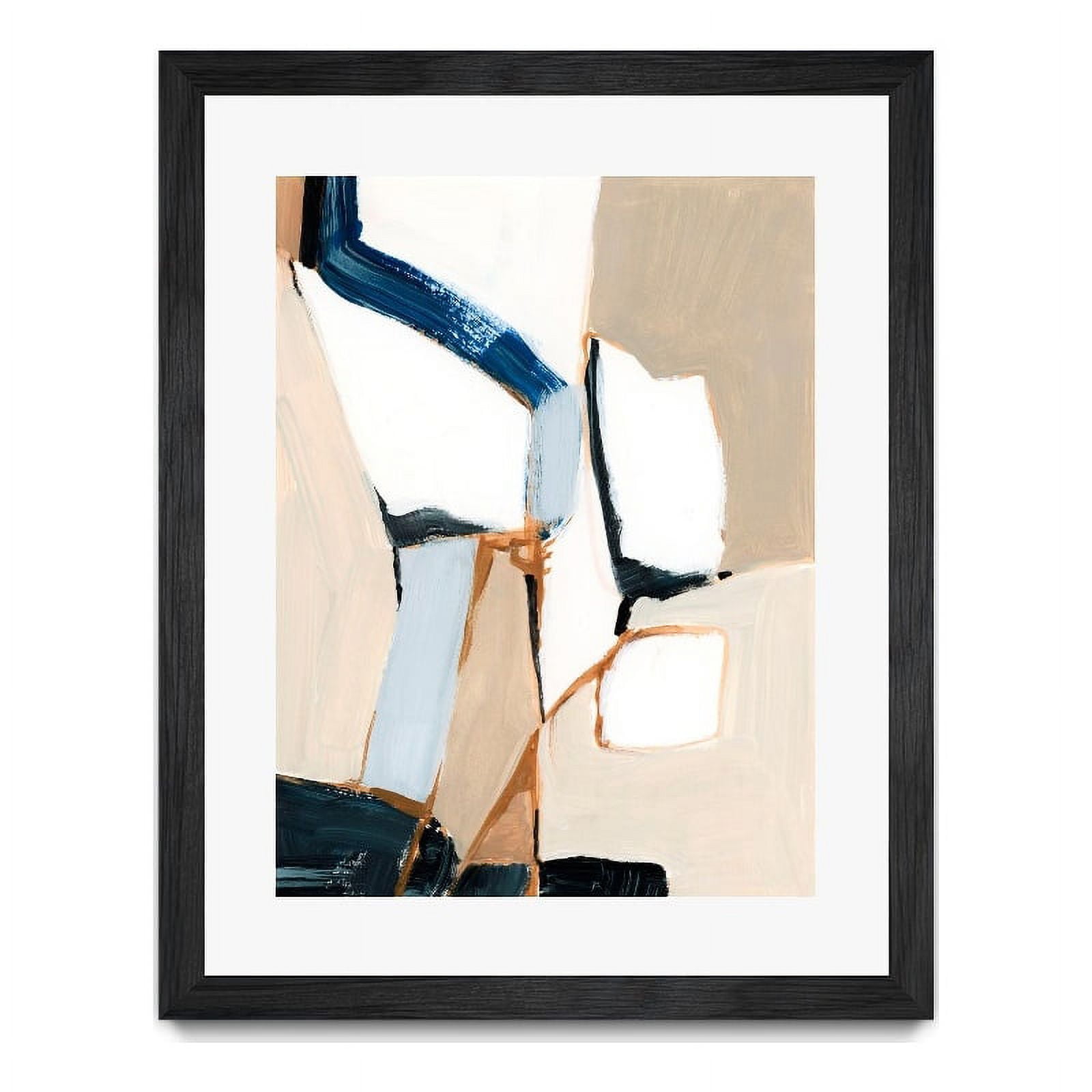 Giant Art 30x40 Diagramme I Matted and Framed in MultiColor