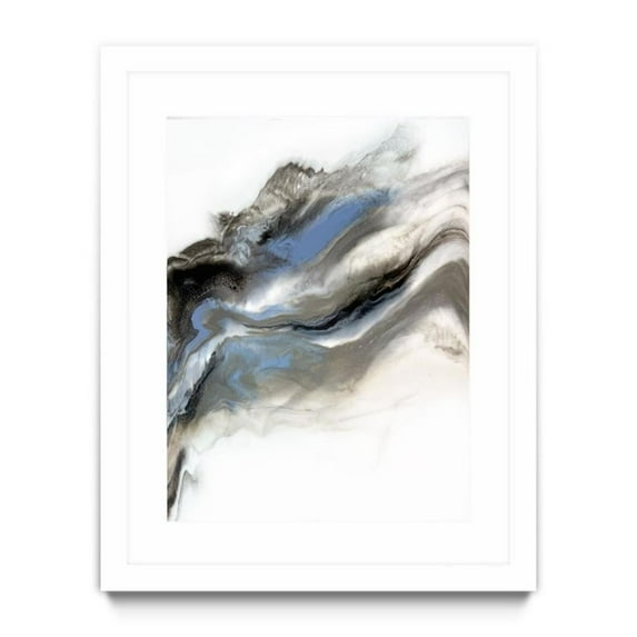 Giant Art 30x40 Great Barrier Reef Matted and Framed in Multi-Color