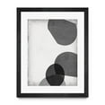 thumbnail image 1 of Giant Art 30x40 Grey Shapes III Matted and Framed in Multi-Color, 1 of 3