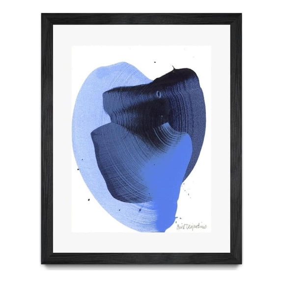 Giant Art 30x40 The space in between 43 Matted and Framed in Multi-Color