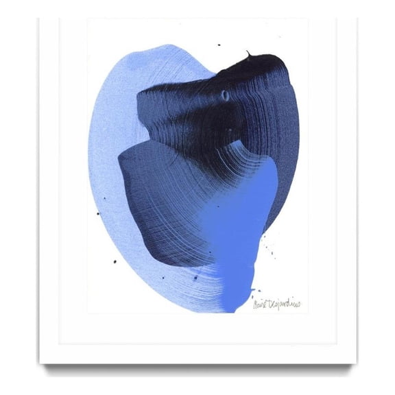 Giant Art 30x40 The space in between 43 Matted and Framed in Multi-Color