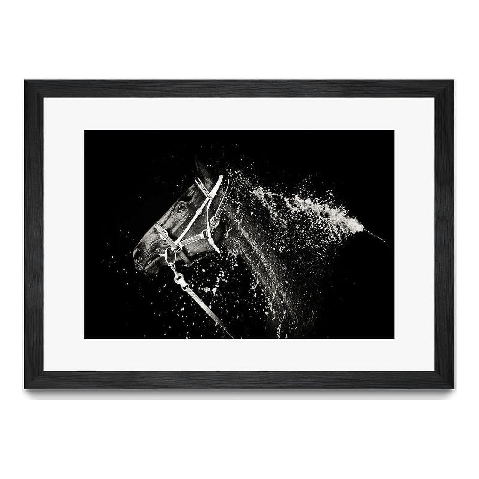 Giant Art 36x24 Lee Chapman The Hose Down Matted and Framed in Multi