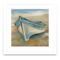 thumbnail image 1 of Giant Art 36x36 Low Tide Matted and Framed in Pink, 1 of 3