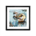 thumbnail image 1 of Giant Art 36x36 My old man Matted and Framed in Multi-Color, 1 of 3